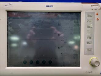 Draeger Evita XL Ventilator on Trolley - 4