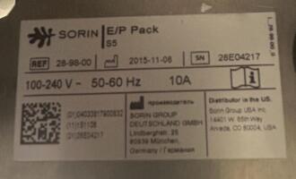Sorin Stockert S5 Heart / Lung Function Machine - 2