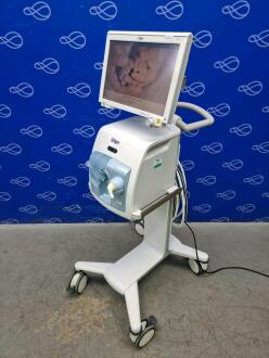 Draeger Babylog VN500 Ventilator & Infinity C500 Monitor on Trolley - 2