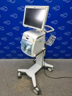 Draeger Babylog VN500 Ventilator & Infinity C500 Monitor on Trolley - 3