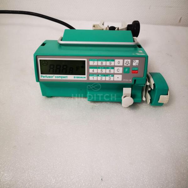 3x B BRAUN Perfusor Compact Syringe Pumps
