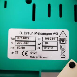 3x B BRAUN Perfusor Compact Syringe Pumps - 6