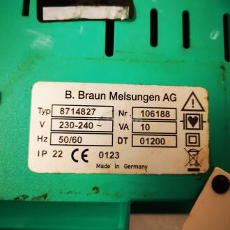 3x B BRAUN Perfusor Compact Syringe Pumps - 9