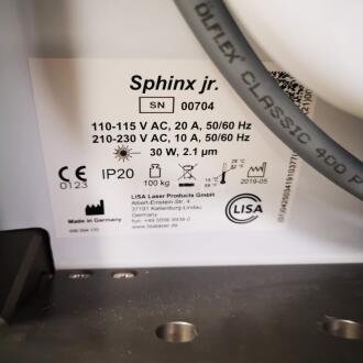 Lisa Sphinx jr.Surgical Laser. - 5
