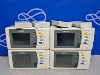 4 x Philips IntelliVue X2 Patient Transport Monitor / Module