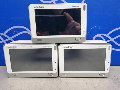 3 x Mindray BeneView T1 Patient Monitor
