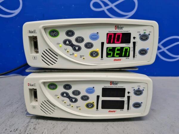 2 x Masimo Rad 8 Pulse Oximeter
