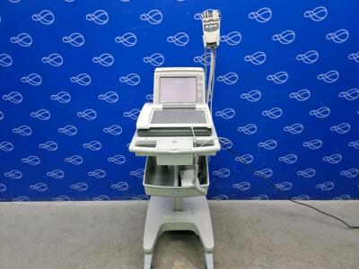 GE MAC 5500 HD ECG Recorder on Trolley