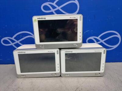 3 x Mindray BeneView T1 Patient Monitor