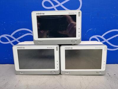 3 x Mindray BeneView T1 Patient Monitor