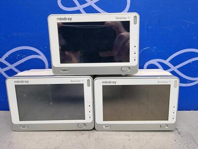 3 x Mindray BeneView T1 Patient Monitor