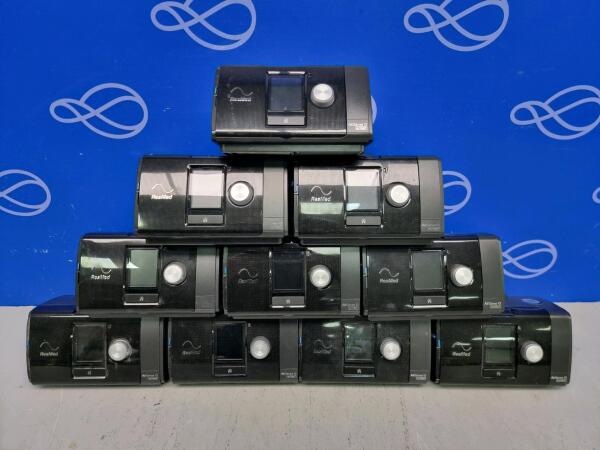 10 x ResMed AirSense 10 Autoset CPAP
