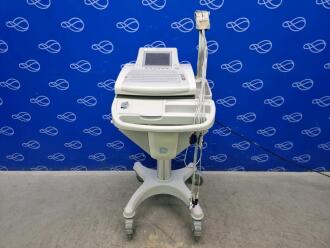 GE MAC 3500 ECG Recorder on Trolley