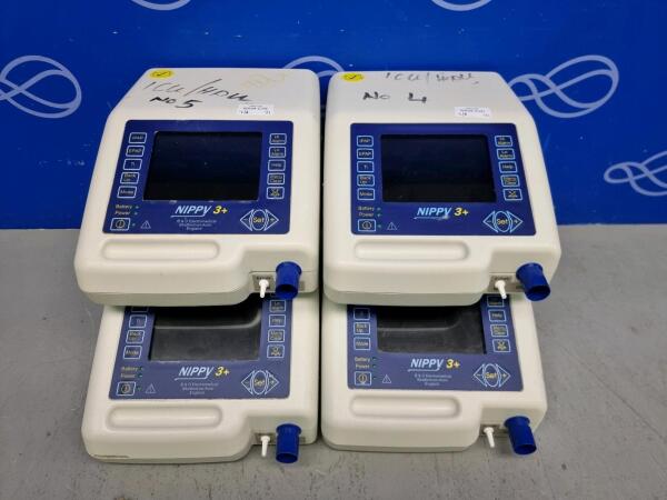 4 x Nippy 3+ Ventilator