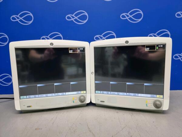 2 x GE Carescape B650 Patient Monitor