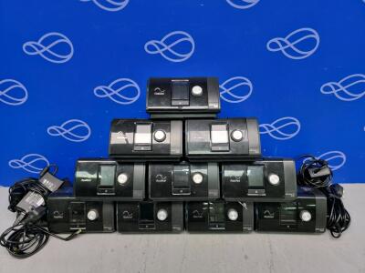 10 x ResMed AirSense 10 Autoset CPAP