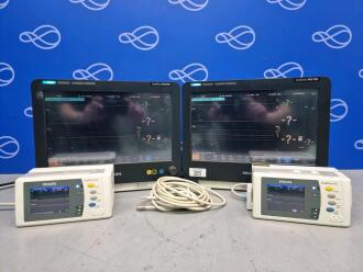 2 x Philips IntelliVue MX700 Patient Monitor