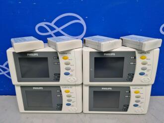4 x Philips IntelliVue X2 Patient Transport Monitor / Module