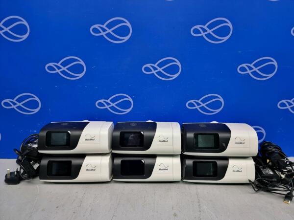 6 x ResMed AirSense 11 Elite CPAP