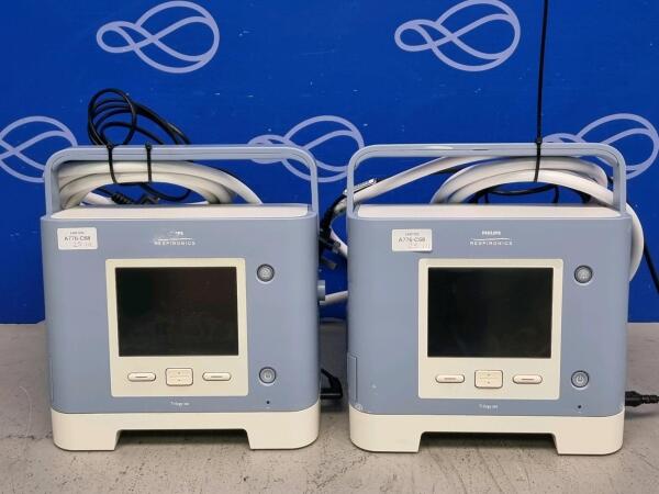 2 x Philips Respironics Trilogy 202 Ventilator