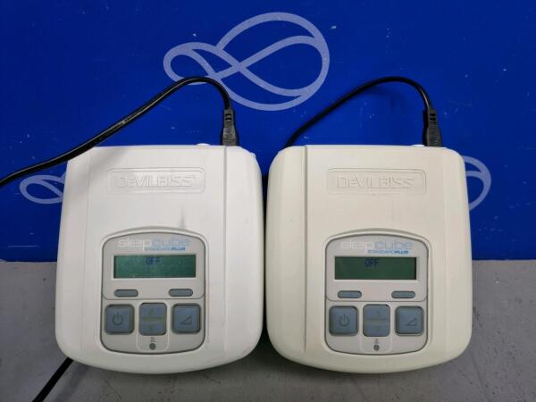 2 x DeVilbiss SleepCube Standard Plus CPAP