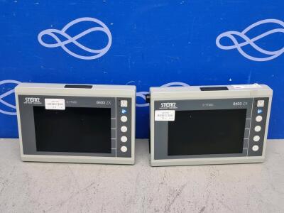 2 x Storz C-MAC 8403ZX Monitor
