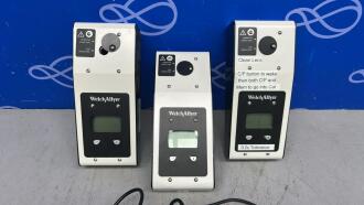 3 x Welch Allyn 9600 Plus Calibration Tester - 2