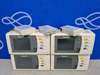 4 x Philips IntelliVue X2 Patient Transport Monitor / Module