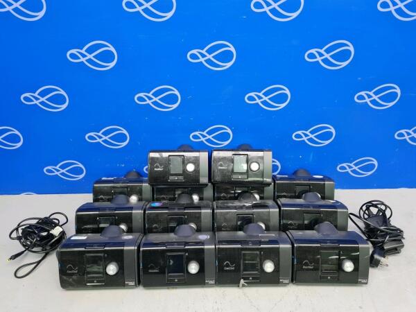 14 x ResMed AirSense 10 Autoset CPAP