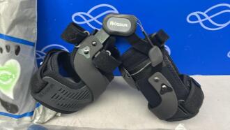 3 x OSSUR High Arm Slings, 9 x UpStr8 Posture Corrector, OSSUR Knee Brace, Wellbeing Pro 2 Boot & Osprey Group Snugfit Sling - Boxed and Packaged as new - 2