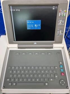 GE MAC 5000 ECG Recorder on Trolley - 2