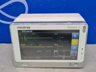 2 x Mindray BeneView T5 Patient Monitor on Rollstand - 3