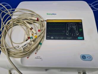 Welch Allyn CP150 ECG Recorder on Trolley - 2