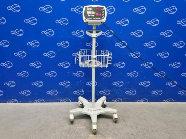 Huntleigh Smartsigns Lite Plus Vital Signs Monitor on Rollstand