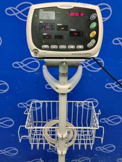Huntleigh Smartsigns Lite Plus Vital Signs Monitor on Rollstand - 2