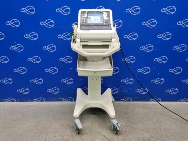 Philips Pagewriter TC20 ECG Recorder on Trolley