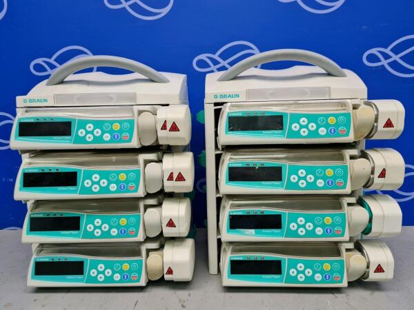 8 x B Braun Perfusor Space Syringe Driver