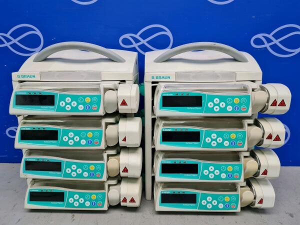 8 x B Braun Perfusor Space Syringe Driver