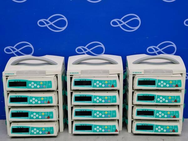 12 x B Braun Infusomat Space Infusion Pump