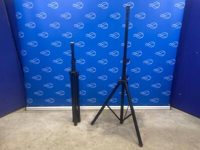 2 x General Purpose Telescopic Tripods