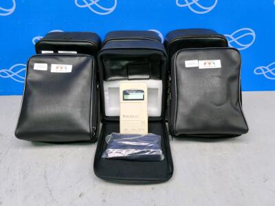 8 x Pulse Metric DynaPulsw 5000 Auto Non-Invasive Blood Pressure Monitor