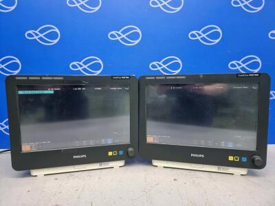 2 x Philips IntelliVue MX700 Patient Monitor