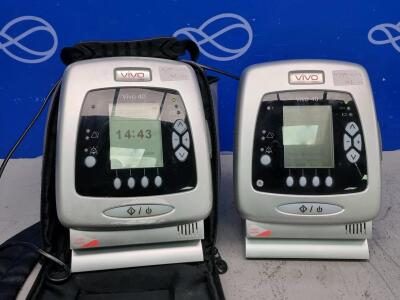 2 x Breas Vivo 40 Ventilator