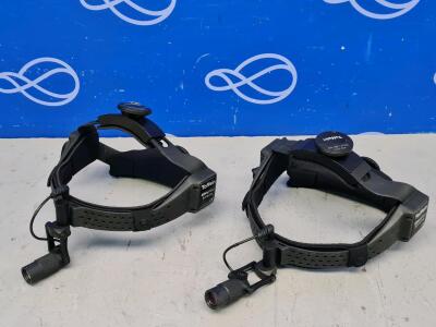 2 x Toffeln Ultraview Extreme SHL100 Surgical Head Lamp