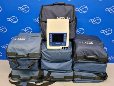 10 x Nippy 3+ Ventilator
