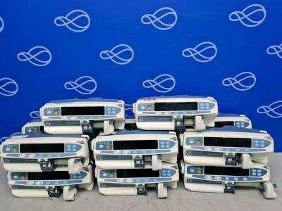 14 x Alaris CC Guardrails Plus Syringe Driver