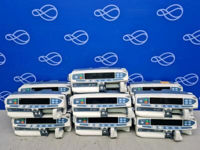 13 x BD Alaris CC Guardrails Plus Syringe Pump
