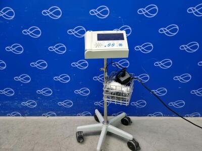 Huntleigh Dopplex Assist Vascular Module with Docking Station on Rollstand
