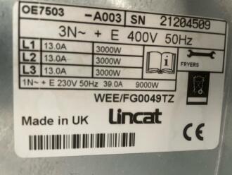 Lincat Opus 700 OE7503 Electric Atmospheric Steamer - 5