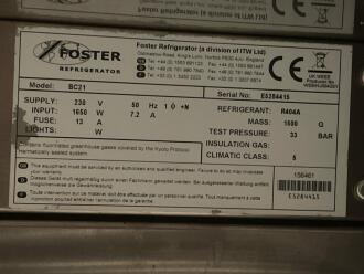 Foster BC21 Blast Chiller - 4